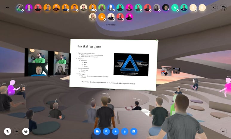 Firmadag i VR