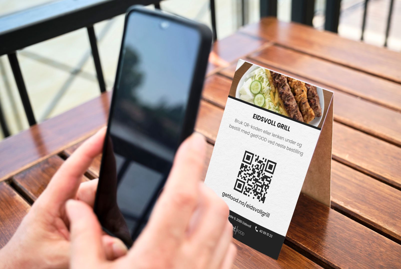 GetFood-QR-kode