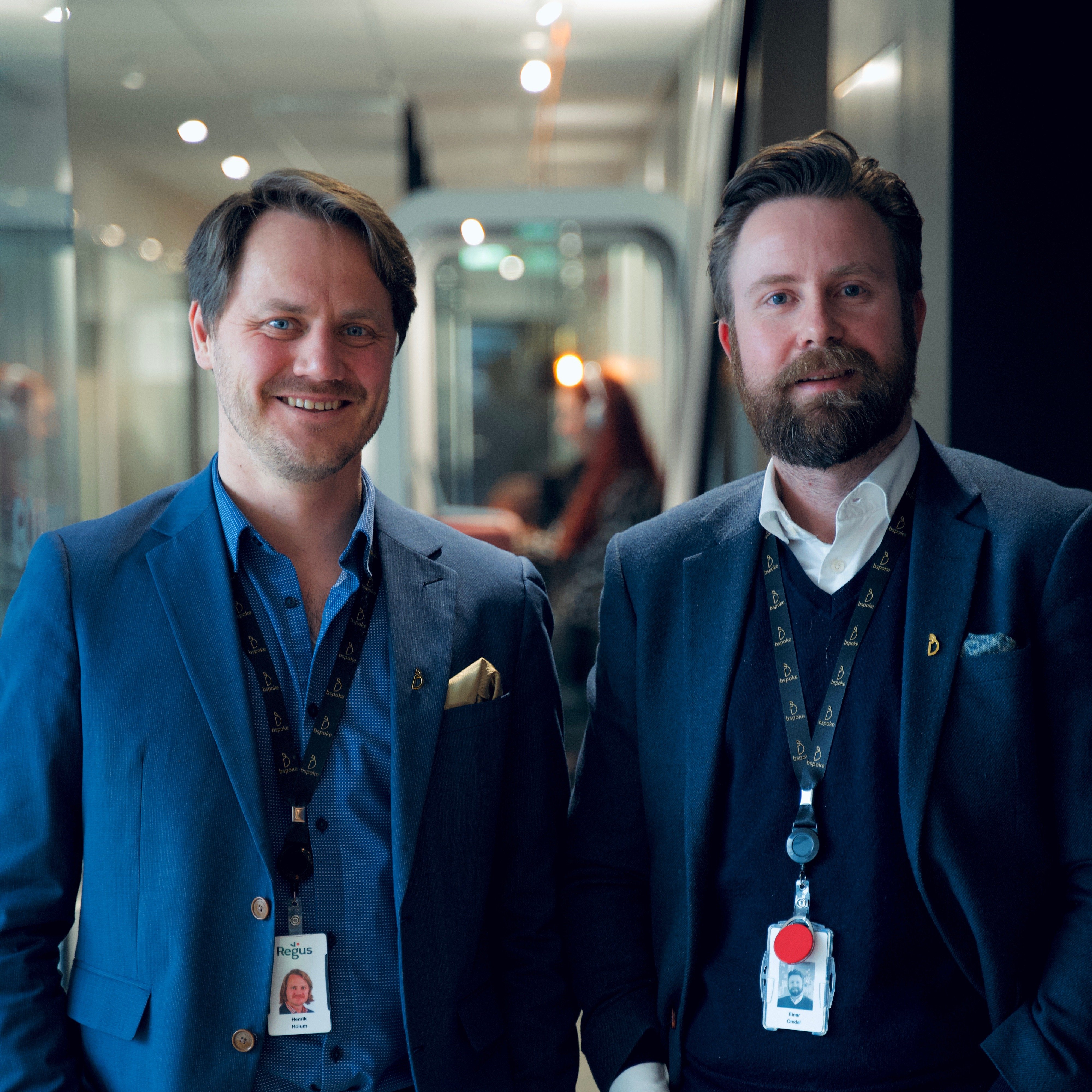 Henrik Holum (daglig leder) og Einar Omdal (COO) brenner for å bygge en arbeidsplass med de ansatte i sentrum. De mener dette på sikt også vil være positivt for kundene.