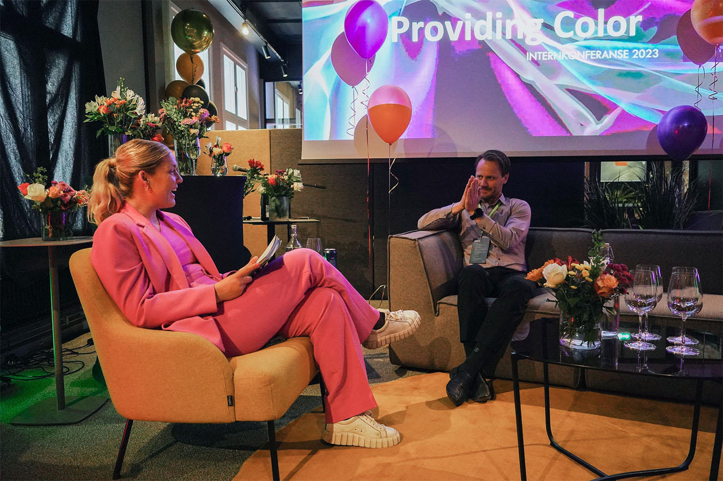 Great place to work, norges beste arbeidsplass, internkonferanse, bpoke, providing color,