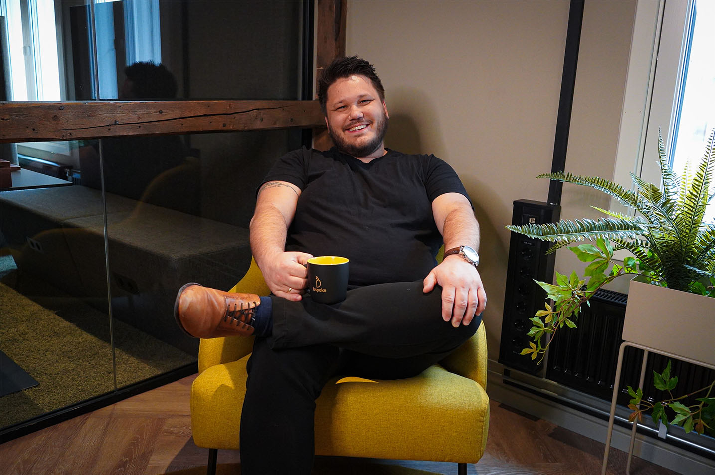 John Mikael, fullstackutvikler, bspoke
